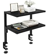Amazon.com: IBUYKE Clamp on Desk Organizer Shelf,12.9 inches Desk